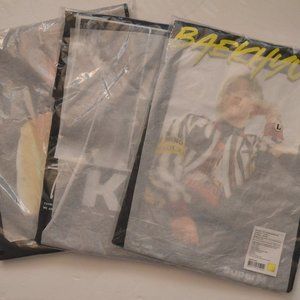 Lot of (3) Baekhyun, Kai, & Ten SuperM K-Pop T-Shirts Size Large